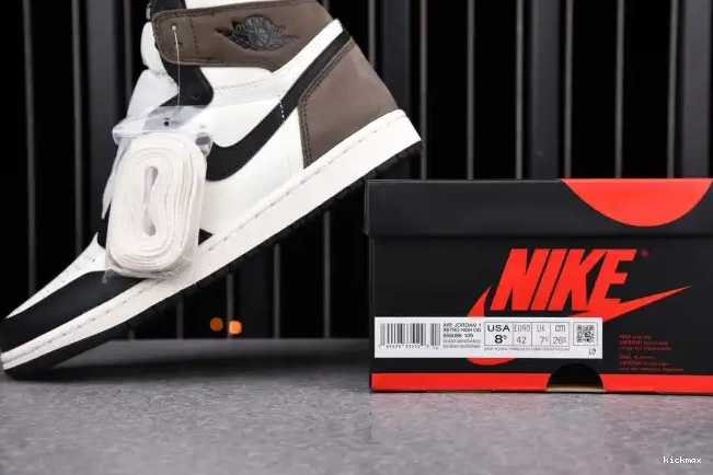 Rep MAX AIR HIGH JORDAN DARK RETRO 1 MOCHA 555088-105 0525